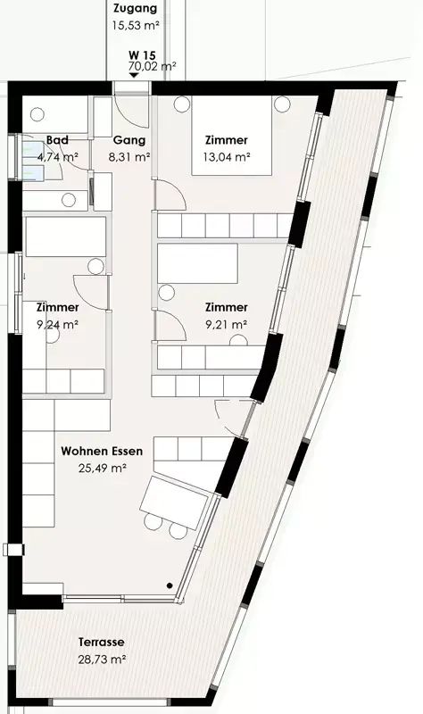 Amadeus Immobilien - Residence Petersheim Ritten Wohnung Lengstein 474 800 W15