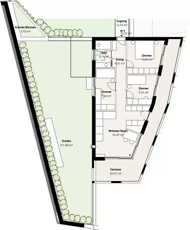 Amadeus Immobilien - Residence Petersheim Ritten Wohnung Lengstein 660 800 W9