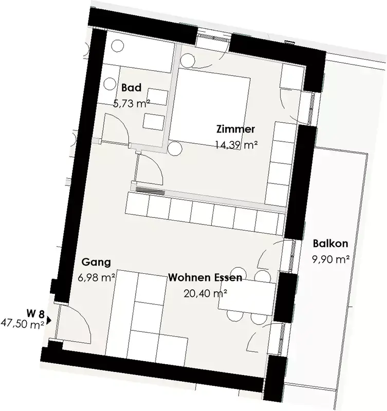 Amadeus Immobilien - Residence Petersheim Ritten Wohnung Lengstein 753 800 W8