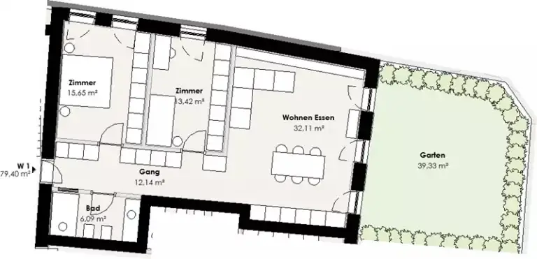 Amadeus Immobilien - Residence Petersheim Ritten Wohnung Lengstein 800 386 W1