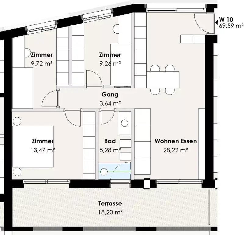 Amadeus Immobilien - Residence Petersheim Ritten Wohnung Lengstein 800 769 W10